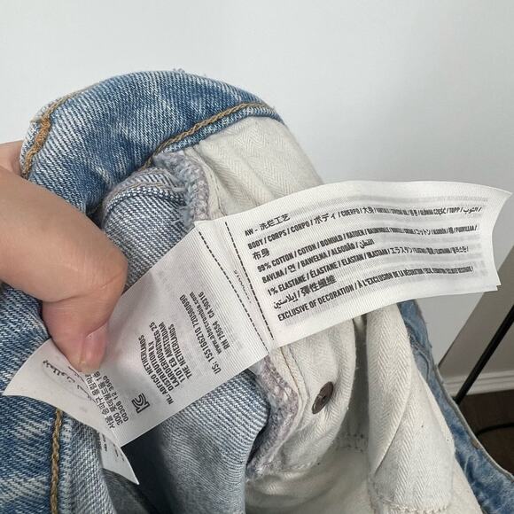 Abercrombie & Fitch The ‘90s Straight Jeans Ultra High Rise - Picture 7 of 7